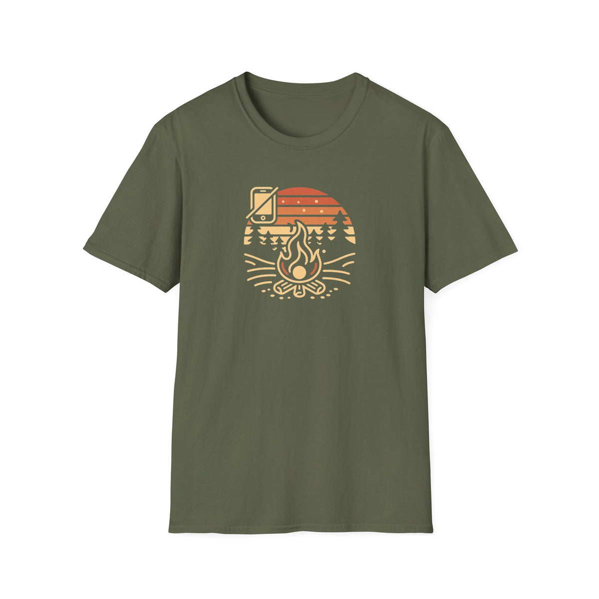 Campfire Sunset Tee