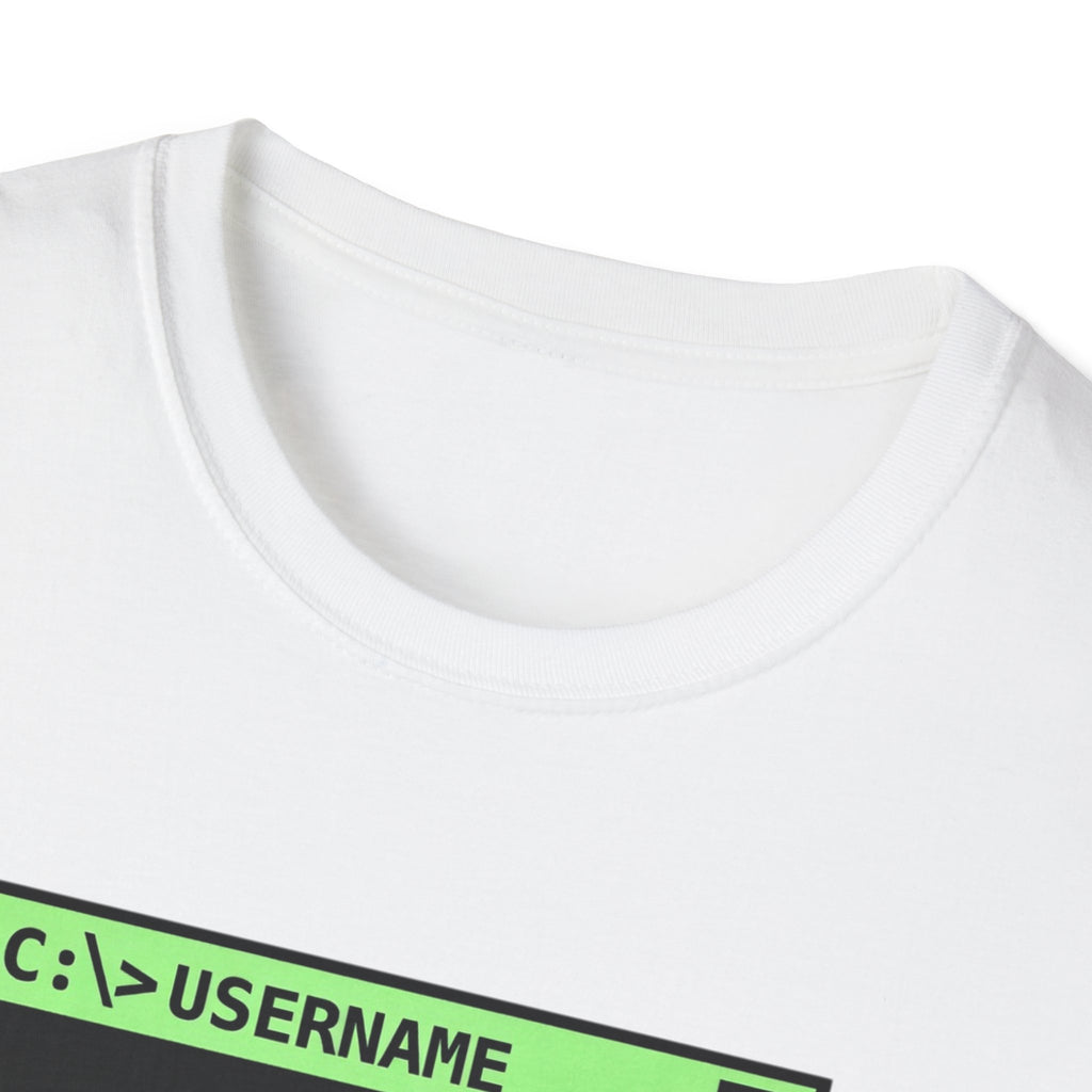 Log Off, Breathe, Go Outside Retro Computer Tee