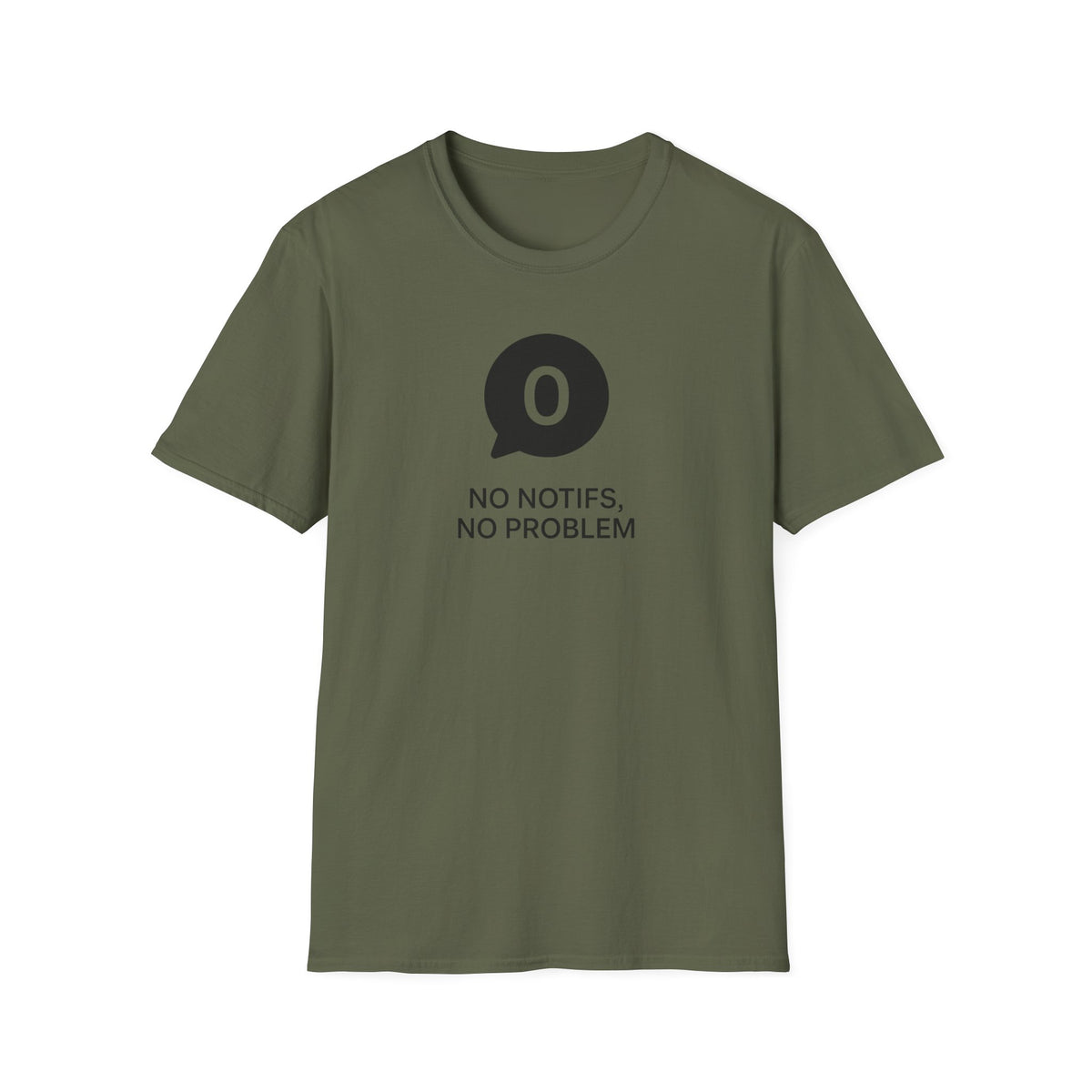 "No Notifs, No Problem" Tee