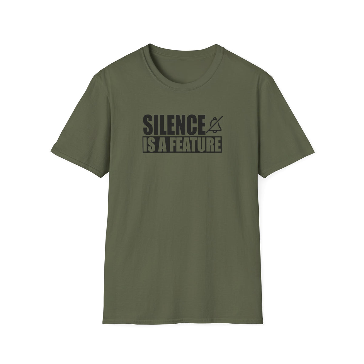 "Silence Is a Feature" Tee